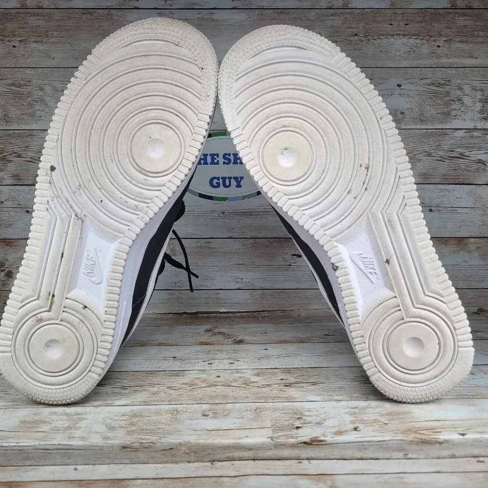 Nike Air Force 1 LV Men's size 9 Black White low top Athletic Shoes - Picture 14 of 16